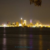 Photo:  Cleveland skyline from Lakewood Park